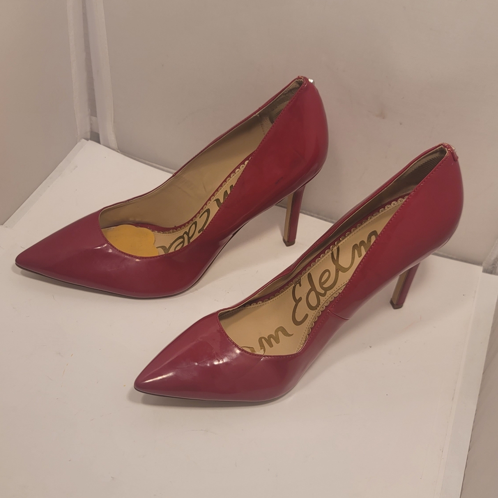Sam Edelman Women's Burgundy Heels